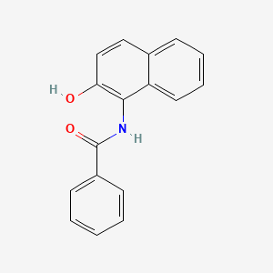 molecular formula C17H13NO2 B14458882 n-(2-Hydroxynaphthalen-1-yl)benzamide CAS No. 72771-51-8