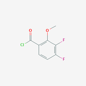 molecular formula C8H5ClF2O2 B1445894 3,4-Difluoro-2-methoxybenzoyl chloride CAS No. 1706461-08-6