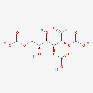 molecular formula C10H14O12 B1445899 2,3,6-Tri-O-carboxymethyl-D-glucose CAS No. 108844-55-9
