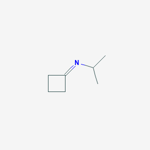 molecular formula C7H13N B144590 N-Cyclobutylideneisopropylamine CAS No. 823-10-9