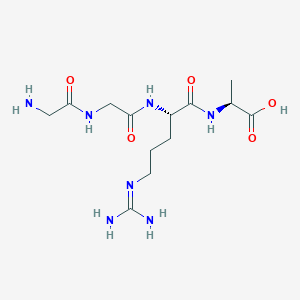molecular formula C13H25N7O5 B1445909 H-Gly-Gly-Arg-Ala-OH CAS No. 68172-00-9
