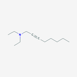 molecular formula C12H23N B14459165 n,n-Diethyloct-2-yn-1-amine CAS No. 66894-62-0