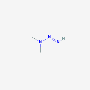 molecular formula C2H7N3 B14459276 3,3-Dimethyltriaz-1-ene CAS No. 73105-85-8