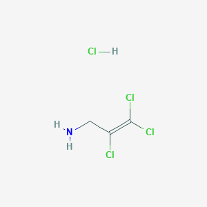 2,3,3-Trichloroprop-2-en-1-amine hydrochloride