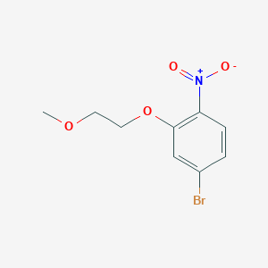 4-Bromo-2-(2-methoxyethoxy)-1-nitro-benzene