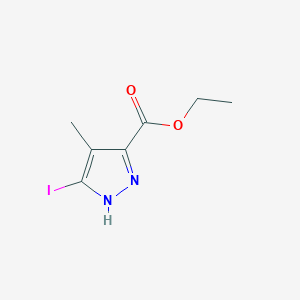 Ethyl 3-iodo-4-methyl-1H-pyrazole-5-carboxylate