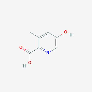 molecular formula C7H7NO3 B1445953 5-Hydroxy-3-methylpicolinic acid CAS No. 1211542-19-6