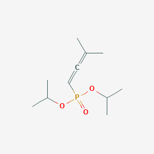 molecular formula C11H21O3P B14459534 Dipropan-2-yl (3-methylbuta-1,2-dien-1-yl)phosphonate CAS No. 73332-29-3