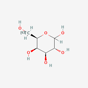 molecular formula C6H12O6 B1445955 D-[6-13C]Galactose CAS No. 478518-62-6