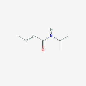 molecular formula C7H13NO B14459660 N-(Propan-2-yl)but-2-enamide CAS No. 67617-61-2