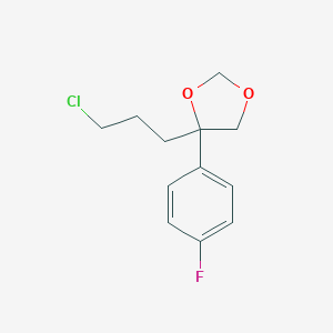 2-(3-Chloropropyl)-2-(4-fluorophenyl)-1,3-dioxolane