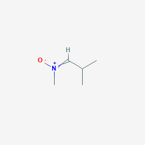 molecular formula C5H11NO B14459801 N,2-Dimethylpropan-1-imine N-oxide CAS No. 74530-99-7