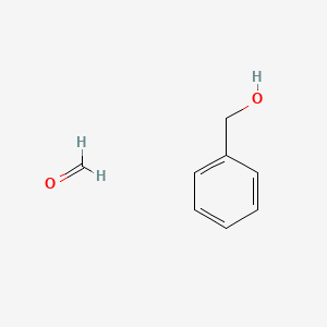 molecular formula C8H10O2 B14459813 Formaldehyde;phenylmethanol CAS No. 73019-02-0