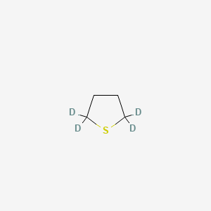molecular formula C4H8S B1445990 TETRAHYDROTHIOPHENE-2,2,5,5-D4 CAS No. 31081-24-0