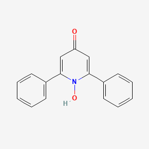 molecular formula C17H13NO2 B14459916 1-Hydroxy-2,6-diphenylpyridin-4(1H)-one CAS No. 71637-92-8