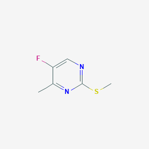 5-Fluoro-4-methyl-2-(methylthio)pyrimidine