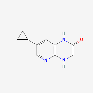 7-cyclopropyl-3,4-dihydropyrido[2,3-b]pyrazin-2(1H)-one