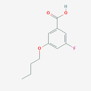 3-n-Butoxy-5-fluorobenzoic acid