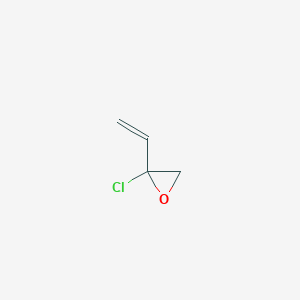 molecular formula C4H5ClO B14460197 2-Chloro-2-ethenyloxirane CAS No. 70007-78-2