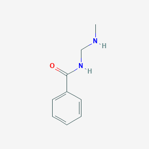 molecular formula C9H12N2O B14460233 N-(Methylaminomethyl)benzamide CAS No. 73239-21-1