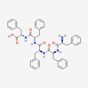 molecular formula C45H47N5O6 B1446024 H-Phe-Phe-Phe-Phe-Phe-OH CAS No. 65757-10-0