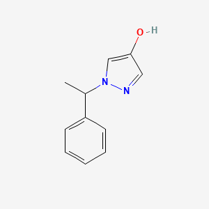1-(1-Phenylethyl)-1H-pyrazol-4-ol