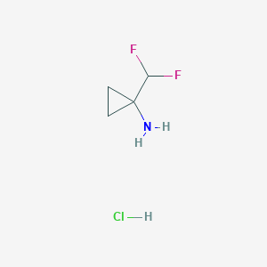 1-(Difluoromethyl)cyclopropan-1-amine hydrochloride