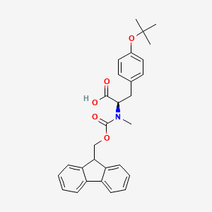 (R)-2-((((9H-Fluoren-9-yl)methoxy)carbonyl)(methyl)amino)-3-(4-(tert-butoxy)phenyl)propanoic acid
