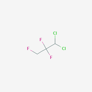 molecular formula C3H3Cl2F3 B14460956 1,1-Dichloro-2,2,3-trifluoropropane CAS No. 70192-70-0