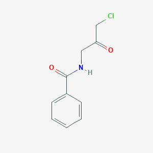 molecular formula C10H10ClNO2 B14461139 N-(3-Chloro-2-oxopropyl)benzamide CAS No. 70996-52-0