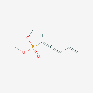 molecular formula C8H13O3P B14461174 Dimethyl (3-methylpenta-1,2,4-trien-1-yl)phosphonate CAS No. 72508-65-7