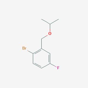 1-Bromo-4-fluoro-2-(isopropoxymethyl)benzene