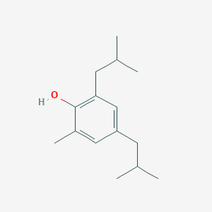 molecular formula C15H24O B14461320 Diisobutyl-o-cresol CAS No. 66027-98-3
