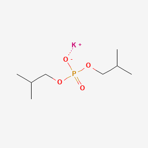 molecular formula C8H18KO4P B14461414 Potassium diisobutyl phosphate CAS No. 67953-22-4