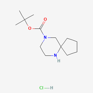6,9-Diaza-spiro[4.5]decane-9-carboxylic acid tert-butyl ester hydrochloride