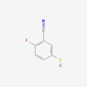 2-Fluoro-5-mercaptobenzonitrile
