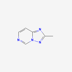 molecular formula C6H6N4 B14461708 2-Methyl-[1,2,4]triazolo[1,5-c]pyrimidine CAS No. 69141-78-2