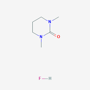 molecular formula C6H13FN2O B1446177 1,3-Dimethylhexahydropyrimidin-2-one hydrofluoride CAS No. 287966-55-6