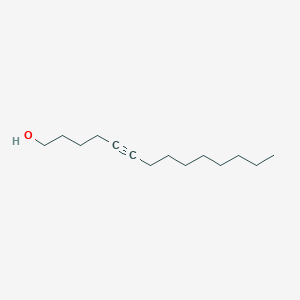 molecular formula C14H26O B144618 Tetradec-5-yn-1-ol CAS No. 25593-82-2