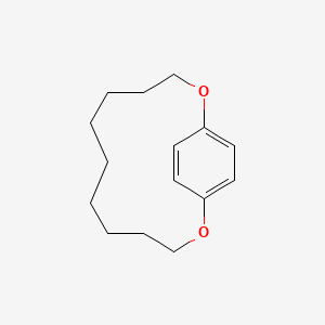 molecular formula C15H22O2 B1446189 1,11-Dioxa[11]paracyclophane CAS No. 6571-51-3