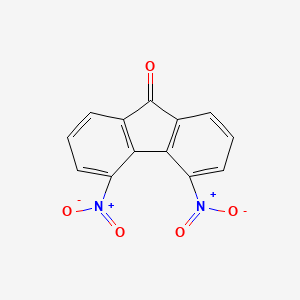 molecular formula C13H6N2O5 B14461891 4,5-Dinitro-9H-fluoren-9-one CAS No. 72469-57-9