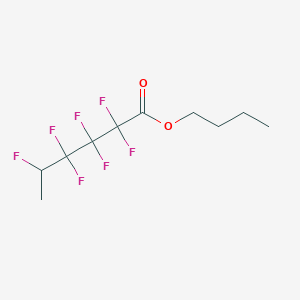 molecular formula C10H13F7O2 B14461974 Butyl 2,2,3,3,4,4,5-heptafluorohexanoate CAS No. 66152-49-6