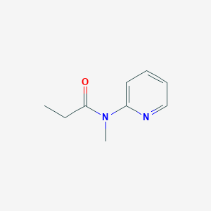 molecular formula C9H12N2O B14461995 N-Methyl-N-(pyridin-2-yl)propanamide CAS No. 71156-35-9