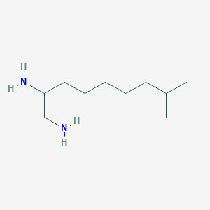 molecular formula C10H24N2 B14462109 8-Methylnonane-1,2-diamine CAS No. 67874-35-5
