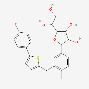 molecular formula C24H25FO5S B1446219 Canagliflozin Impurity 6 CAS No. 2161394-94-9