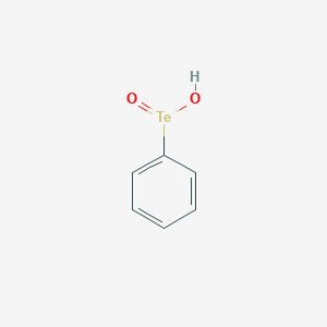 molecular formula C6H6O2Te B14462195 Benzenetellurinic acid CAS No. 68961-54-6