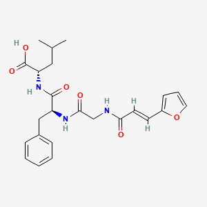 molecular formula C24H29N3O6 B1446228 FA-Gly-Phe-Leu 