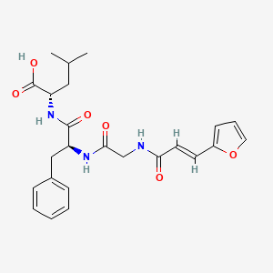 molecular formula C24H29N3O6 B1446228 FA-Gly-Phe-Leu-OH CAS No. 390766-88-8