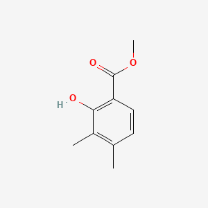 molecular formula C10H12O3 B14462369 Methyl 2-hydroxy-3,4-dimethylbenzoate CAS No. 71477-11-7