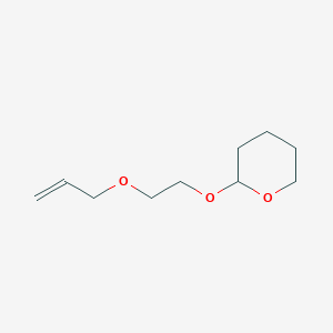 molecular formula C10H18O3 B1446242 2-(2-Allyloxy-ethoxy)-tetrahydro-pyran CAS No. 1984043-56-2